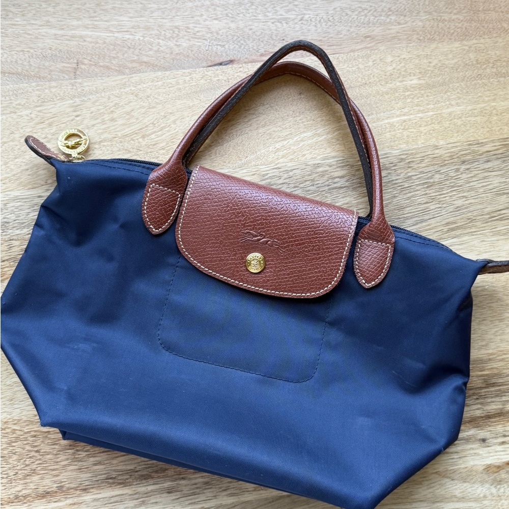 Longchamp Navy Chic Small Bag